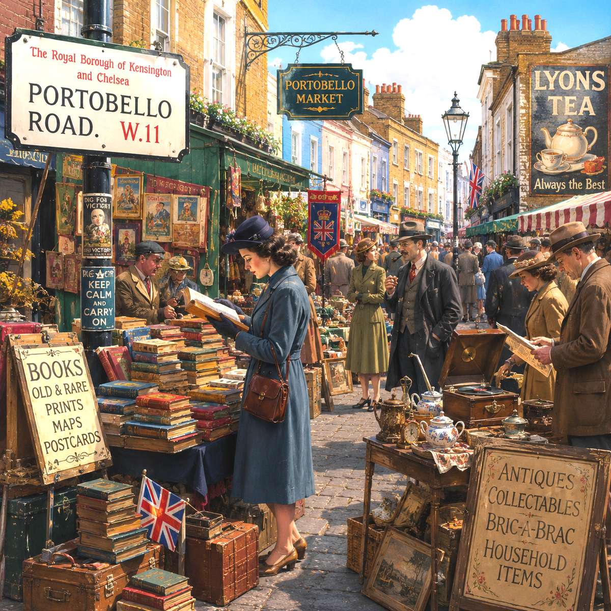 Portobello kincsek puzzle online fotóról