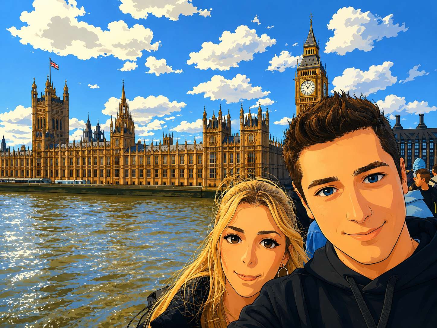 Angleterre un puzzle en ligne à partir d'une photo
