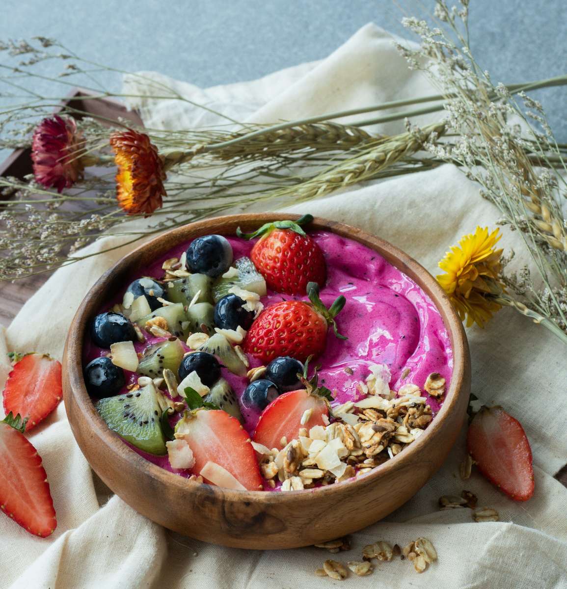 Smoothie-Bowl Online-Puzzle