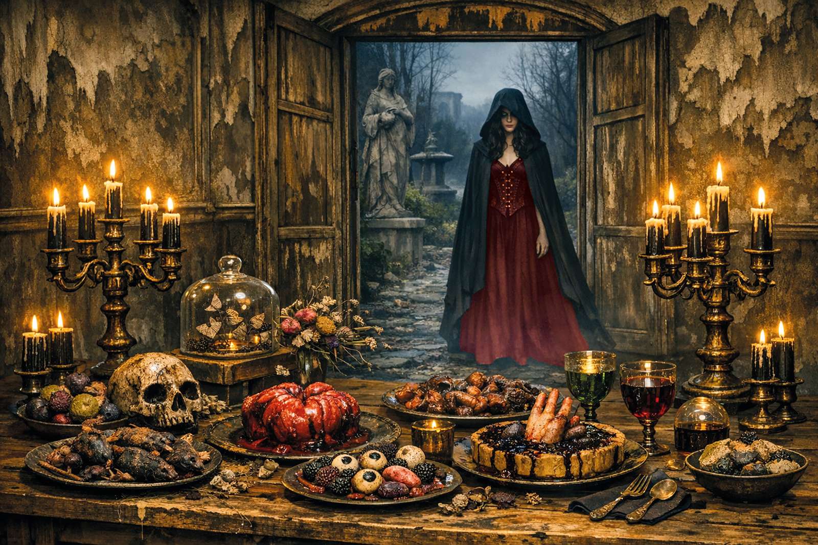 večeře se podává 1 puzzle online z fotografie